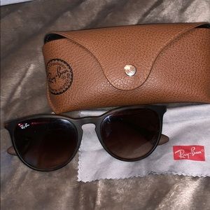 Raybans Brown Erika Sunglasses